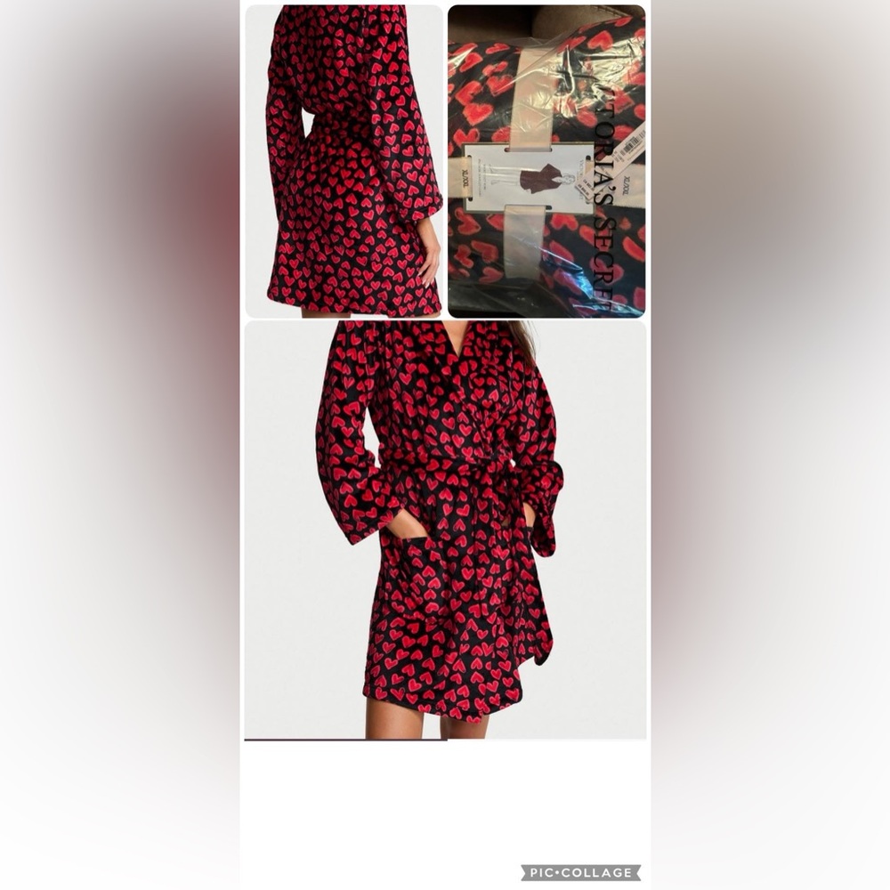New w/Tags Victoria’s Secret

Plush Short Robe  

M/L 
XL/XXL

 $35